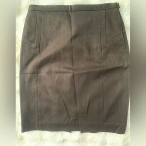 Pencil skirt brown
